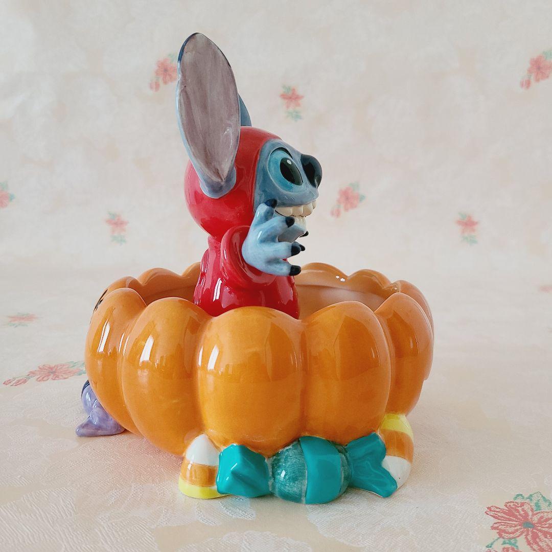 WDW 新品 スティッチ ハロウィン キャンディー入れ　ディズニーワールド