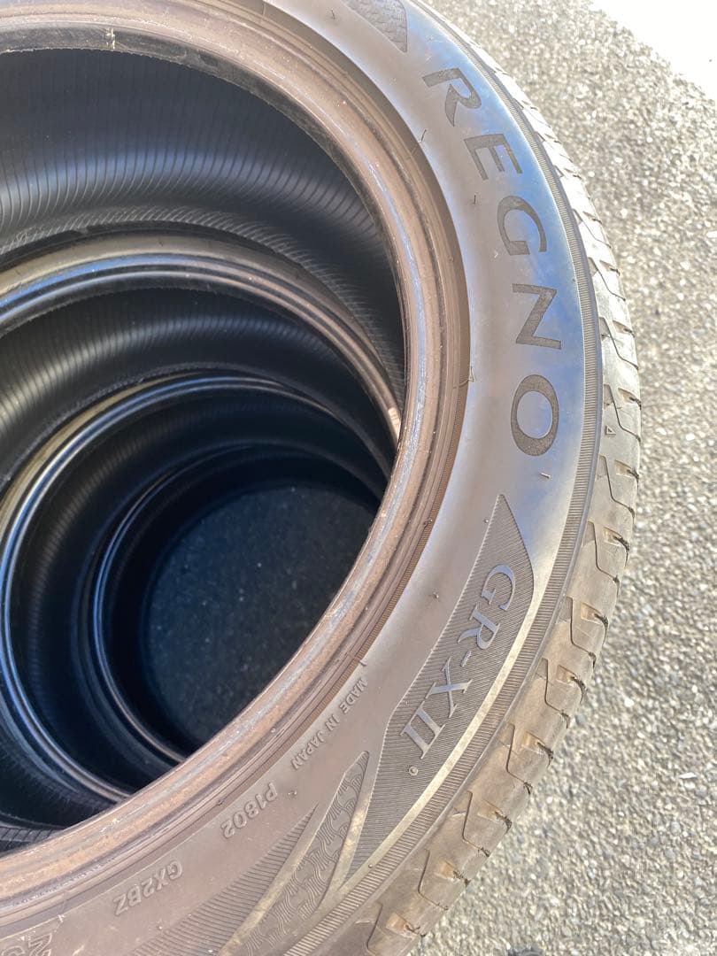 kubo 235/50R18 レグノ LS460取り外し 4本セット①