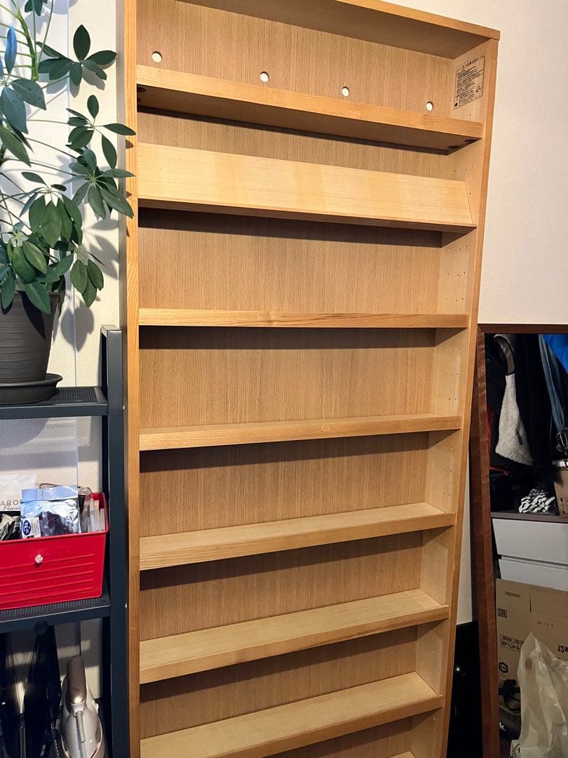 無印良品　本棚　9段　文庫サイズ