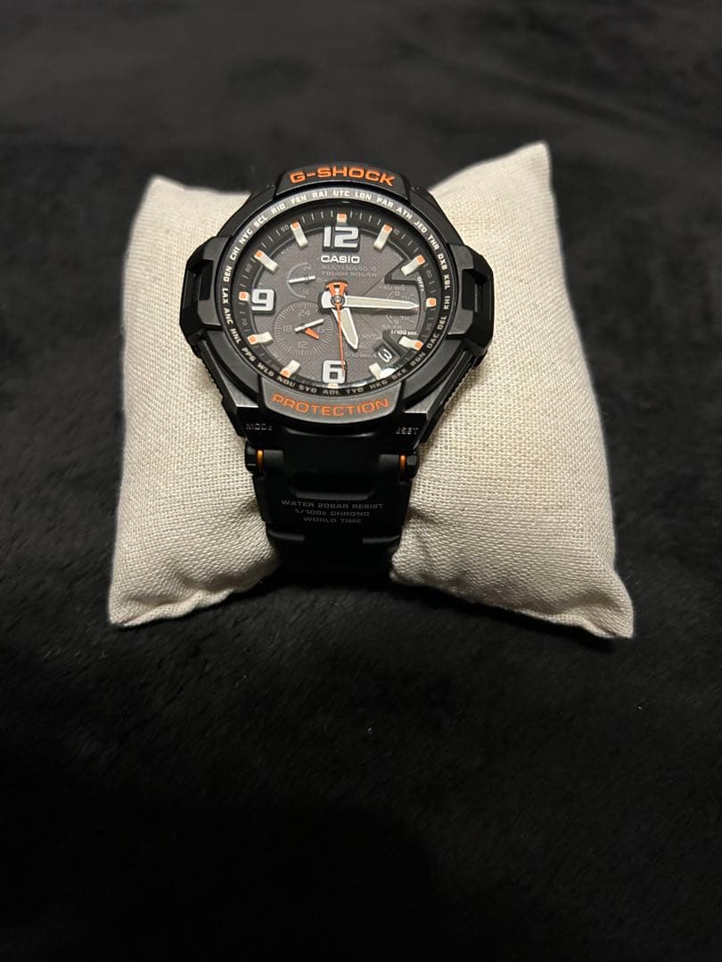 G-SHOCK GW-4000 ソーラー 電波タフソーラー ブラック×オレンジ