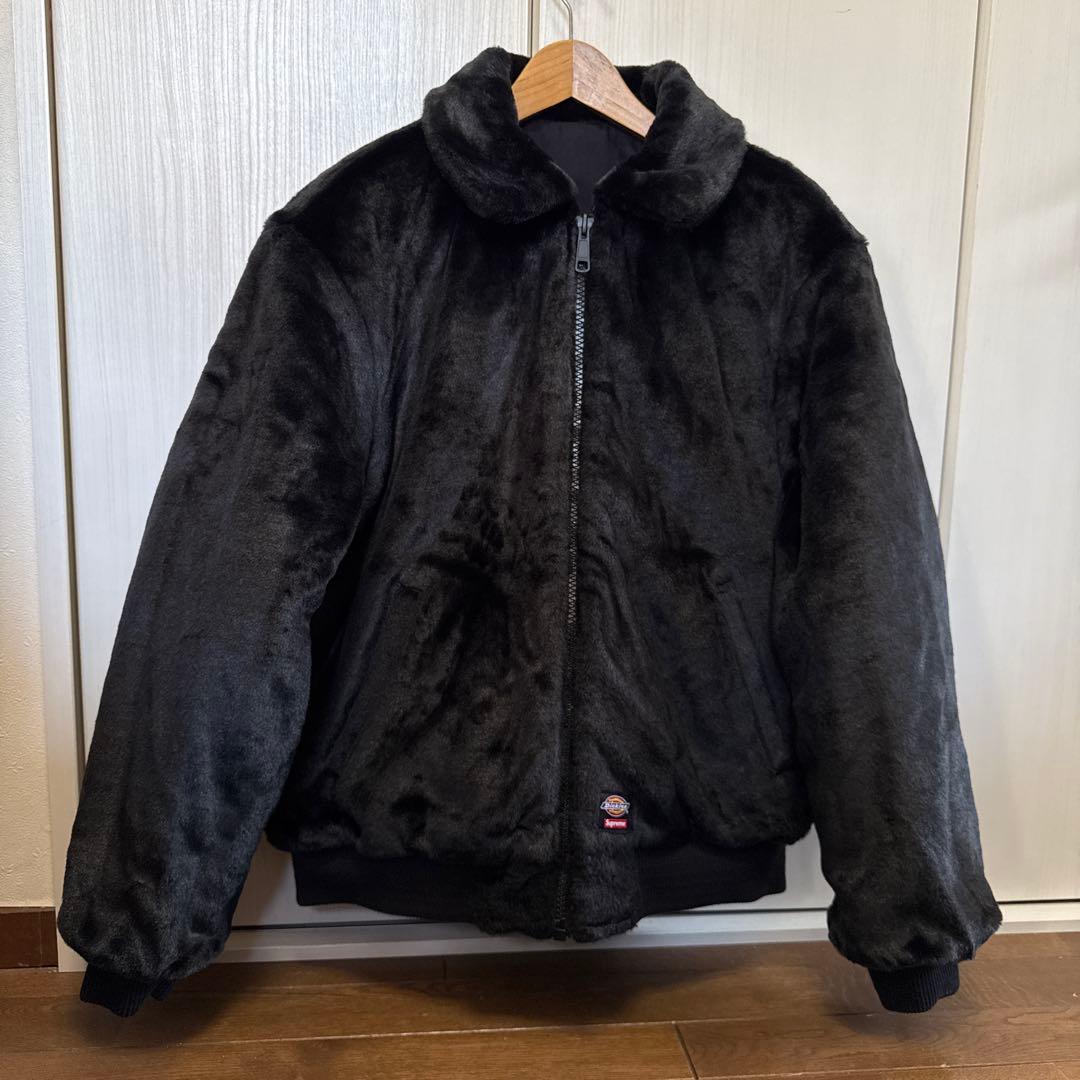 Supreme Dickies リバーシブル ファージャケット