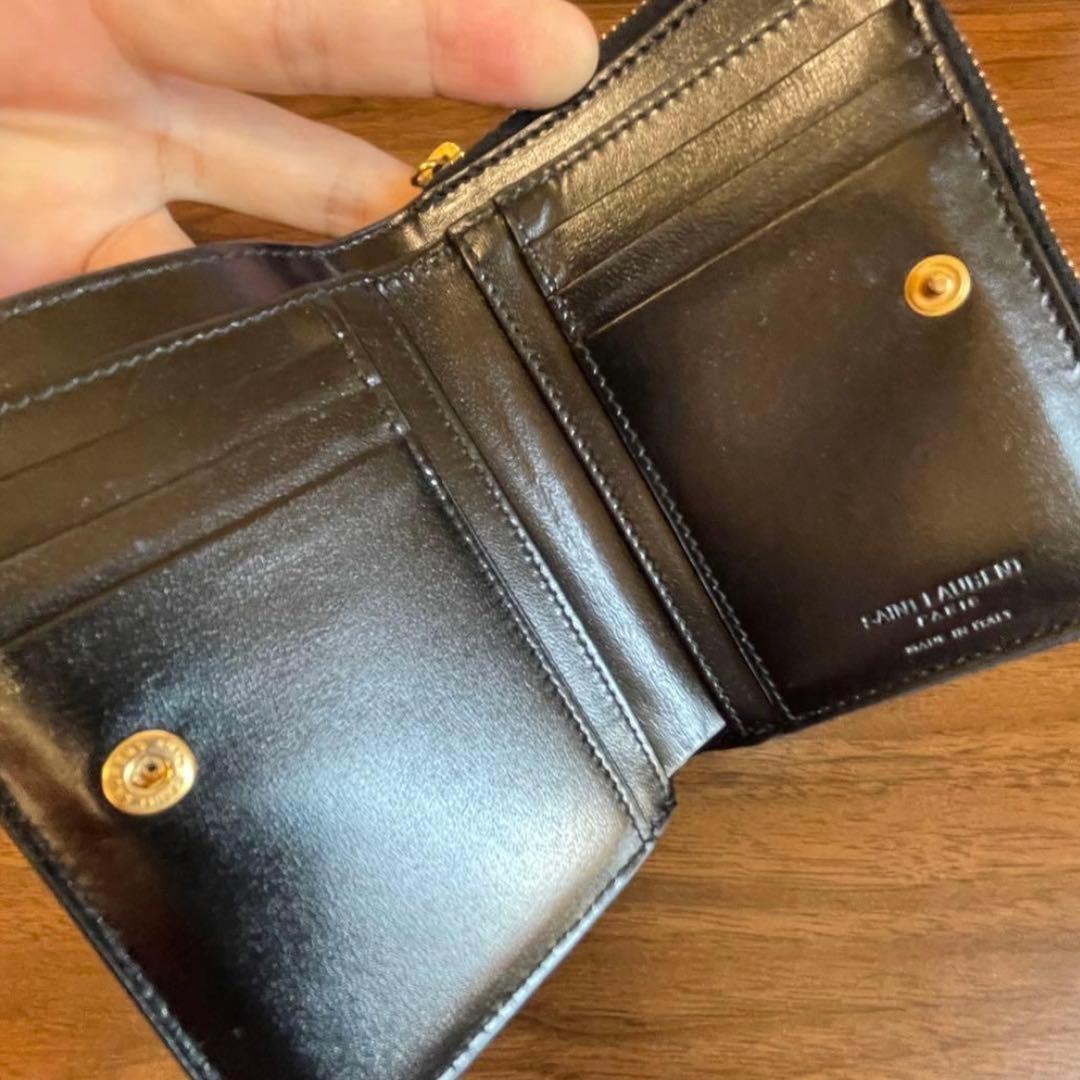 美品 サンローラン SAINT LAURENT 財布 付属品全てあり