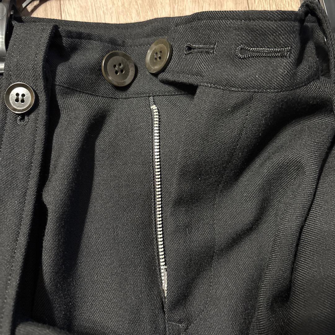 Y'sフレアスカート ブラック