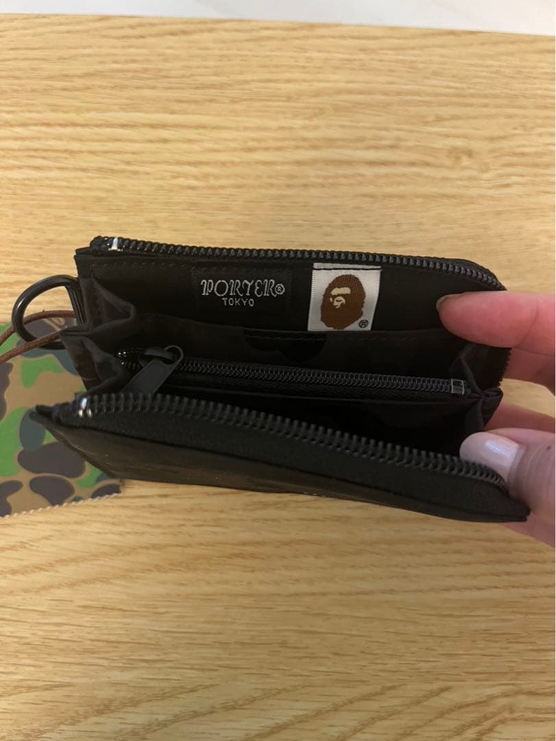 A BATHING APE(アベイシングエイプ) X Porter財布