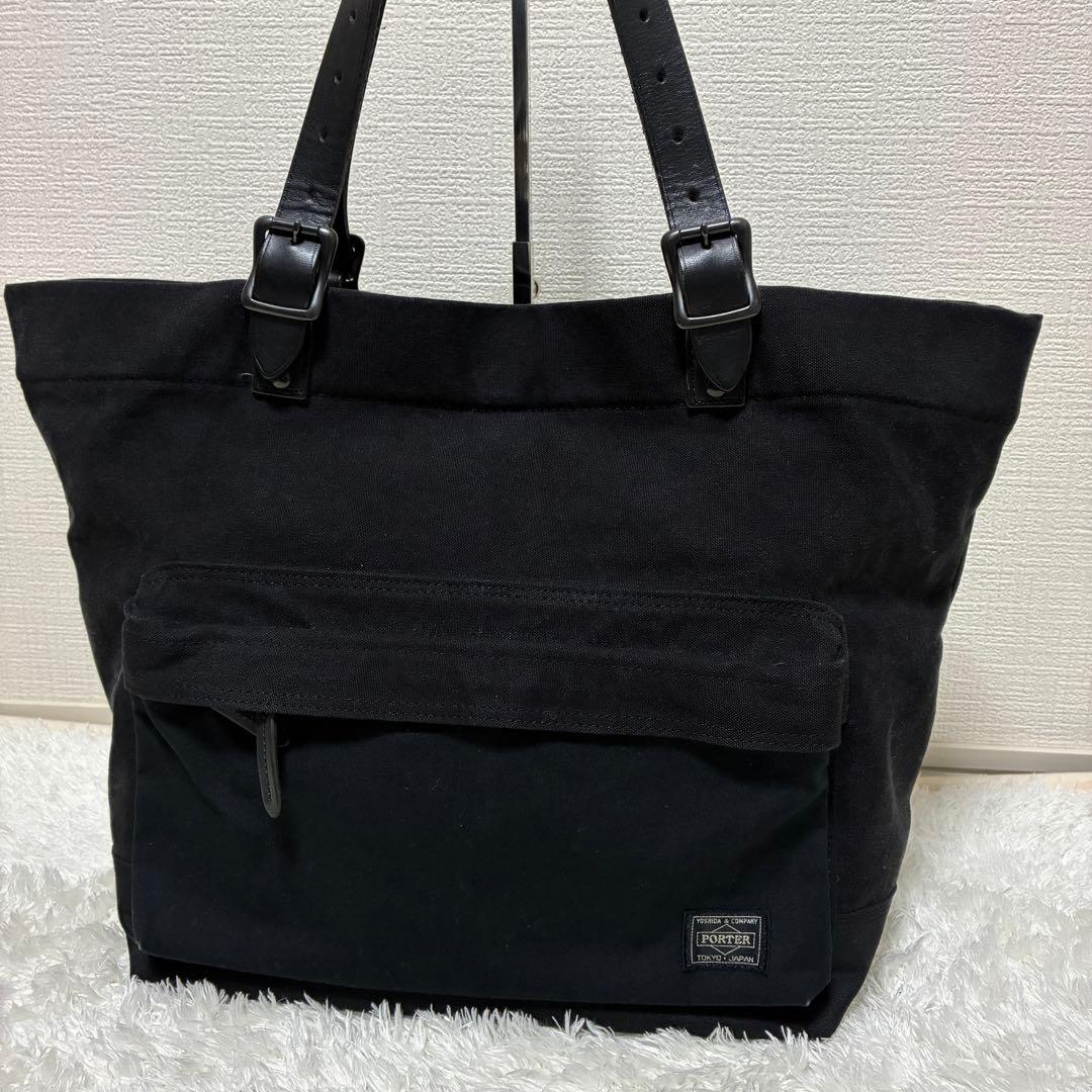 PORTER ポーター ブリッジ トートバッグ レザーハンドル
