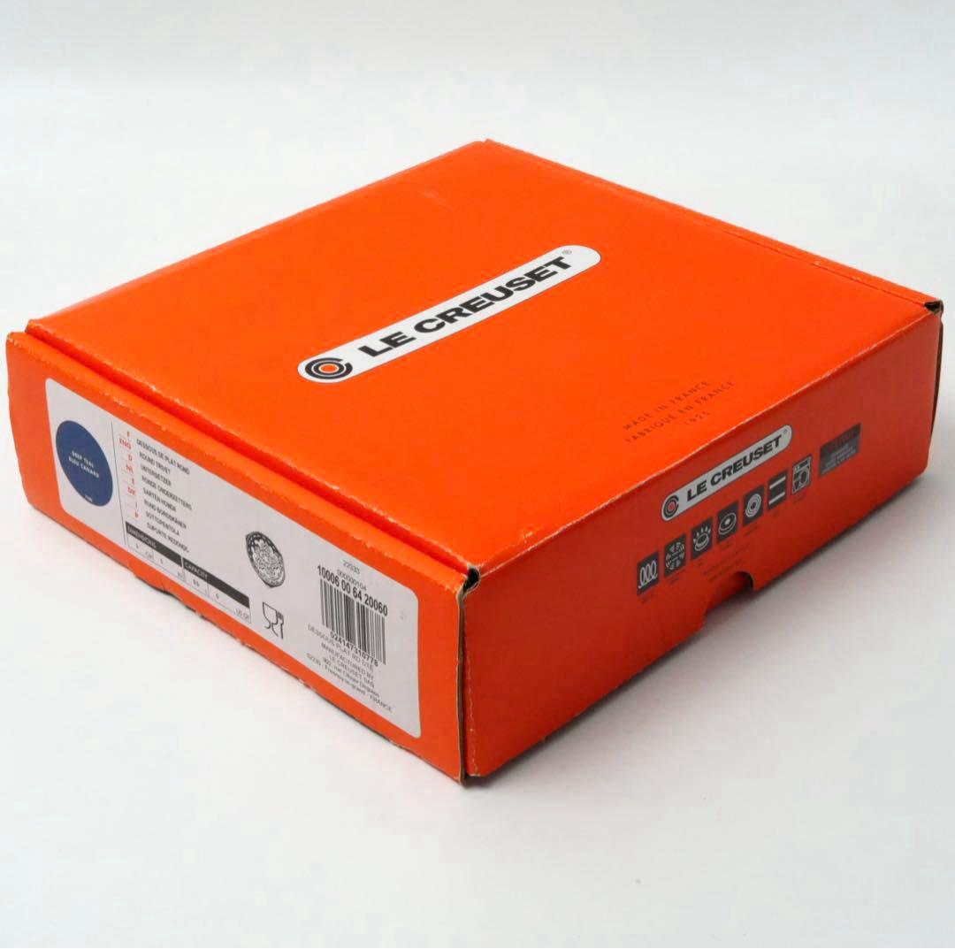 【新品】LE CREUSET　ラウンド トリベット ディープティール 鍋敷き