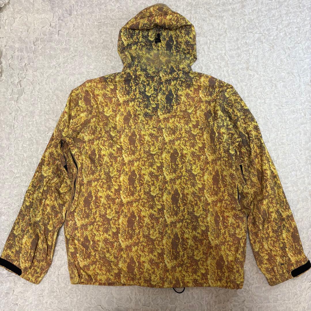 nitraid x burton akリアルウィードカモマウンテンパーカー