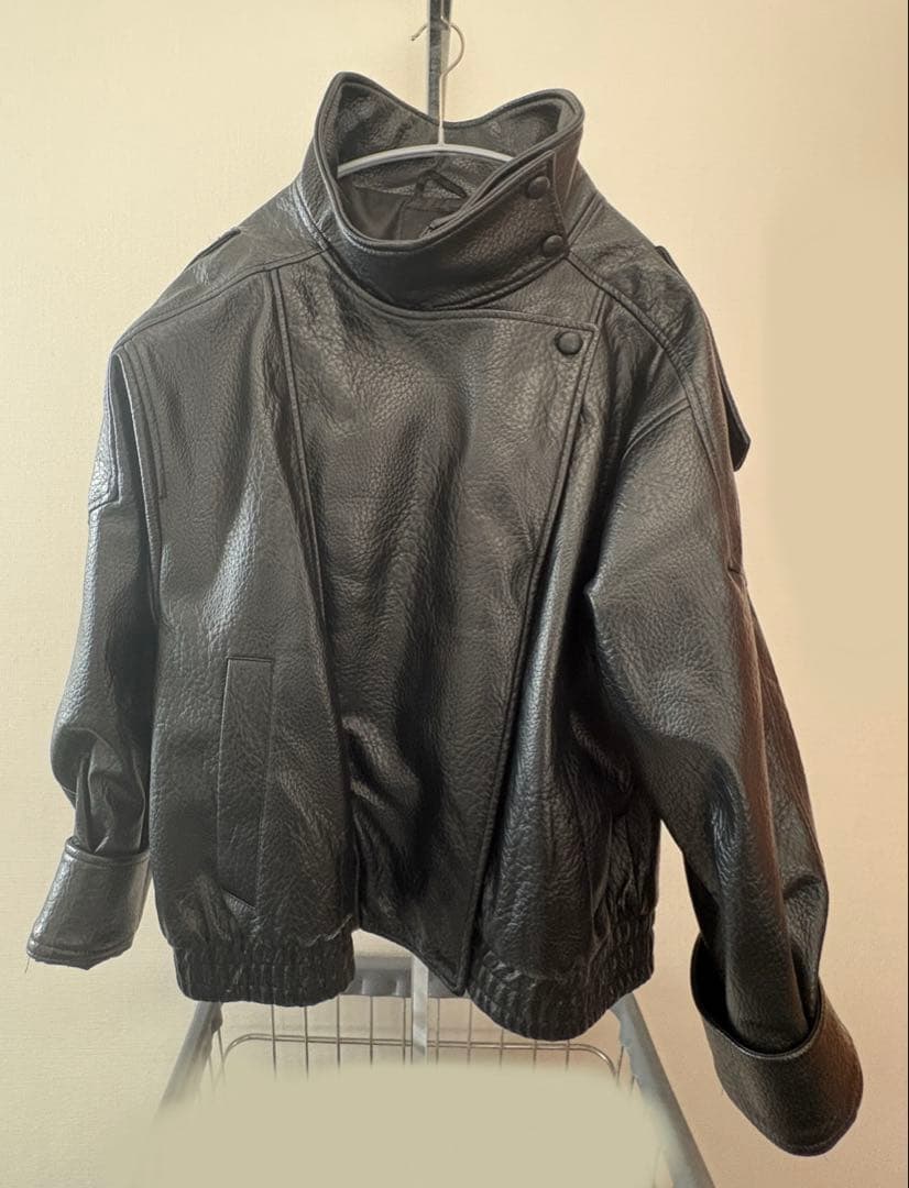 ZARAフェイクレザージャケットXXL(現行品)