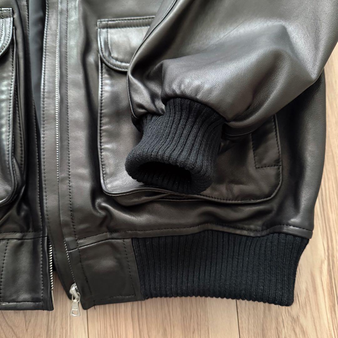 美品！AURALEE オーラリー レディース レザーブルゾン 24AW 1