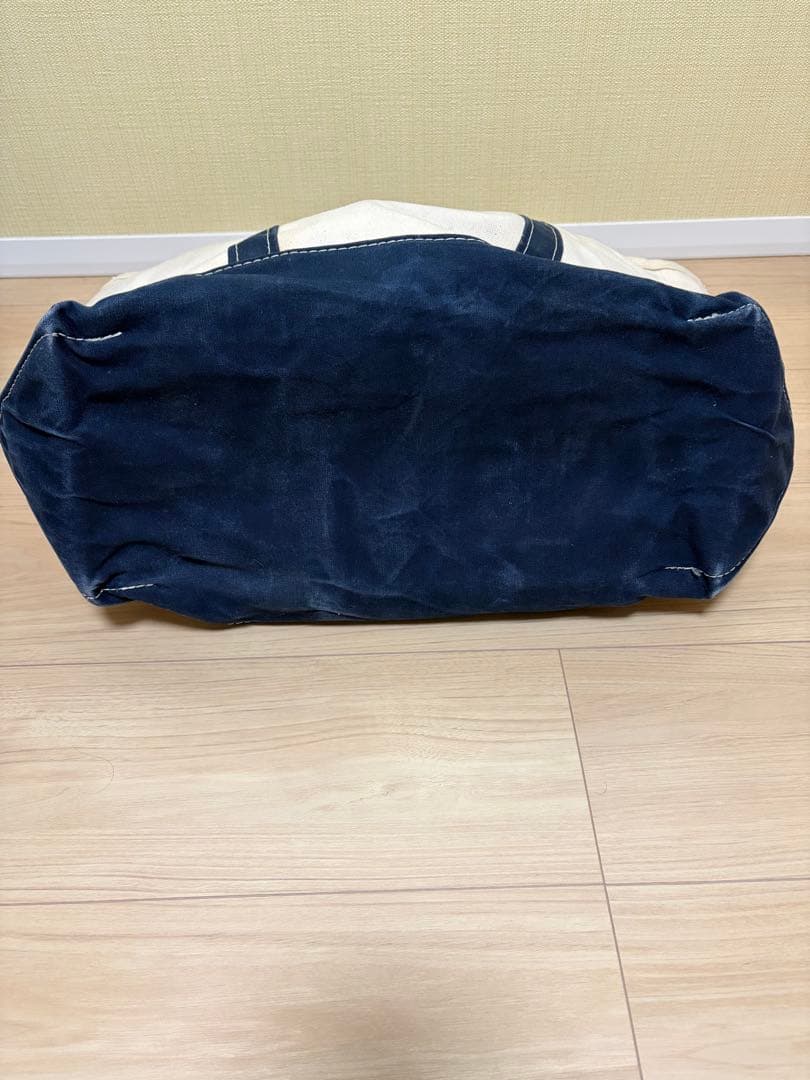 希少 80's 90s ビンテージ L.L.Bean 2色タグ トート紺