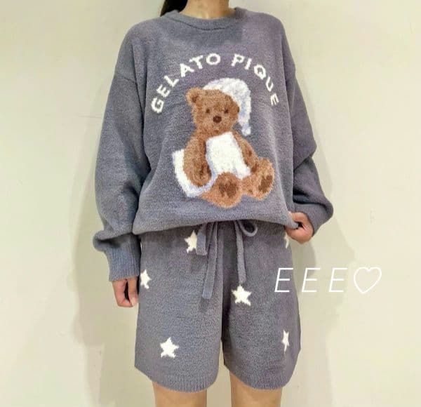 正規品♡新品 GOOD NIGHT BEAR プルオーバー&ショートパンツセット
