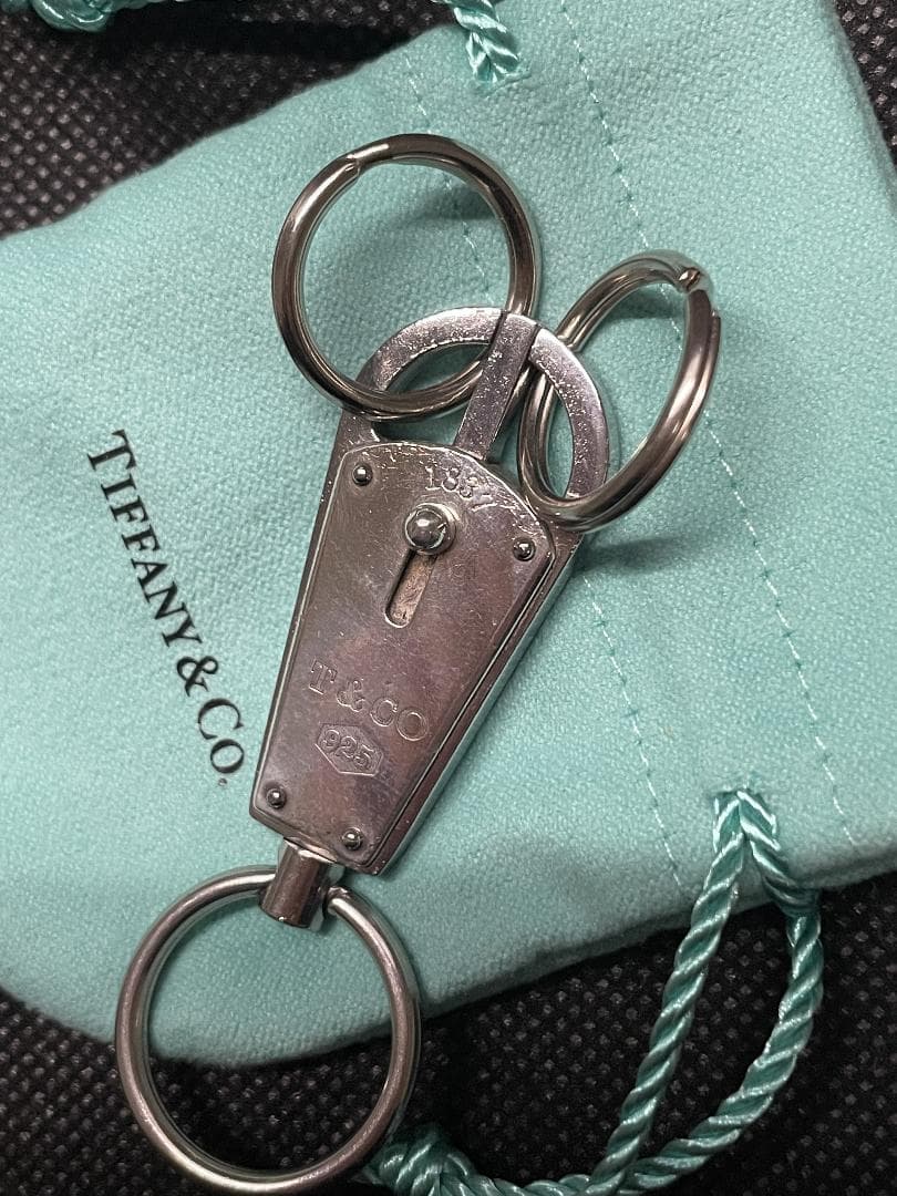 Tiffany&Co. 1837 メイカーズ バレット キーリング 925