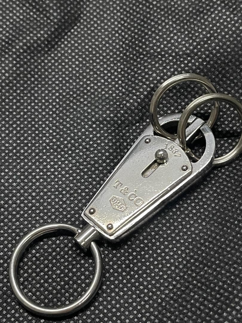 Tiffany&Co. 1837 メイカーズ バレット キーリング 925