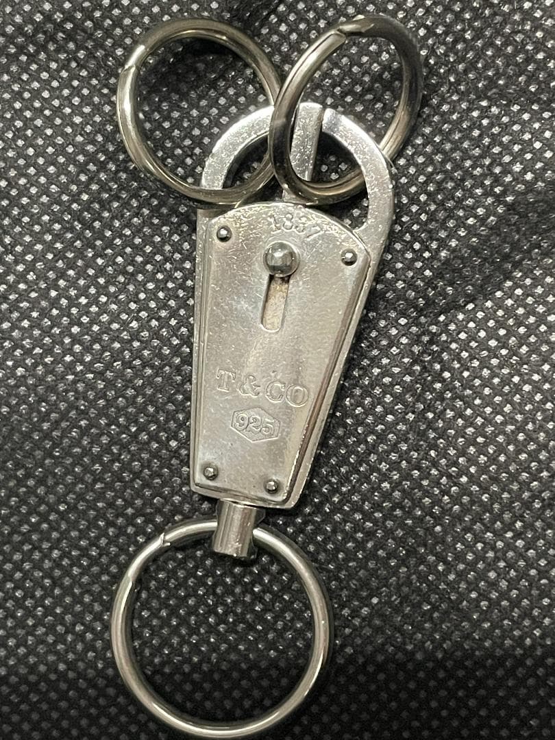Tiffany&Co. 1837 メイカーズ バレット キーリング 925