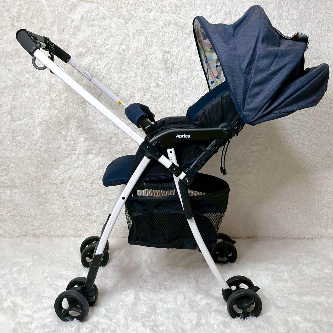 Aprica アップリカ AB型ベビーカー カルーンエアー ネイビー 限定モデル
