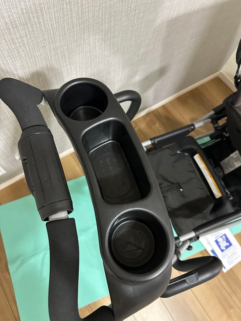 グレコ GRACO ルームフォーツー 2人乗りベビーカー 黒