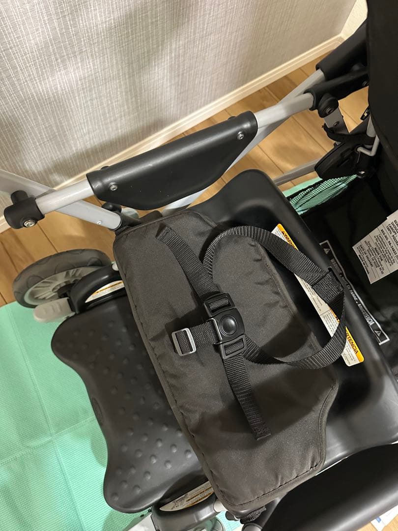 グレコ GRACO ルームフォーツー 2人乗りベビーカー 黒