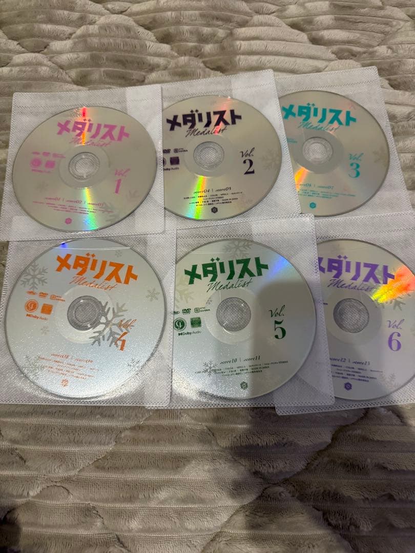 メダリスト アニメ DVD 全6巻
