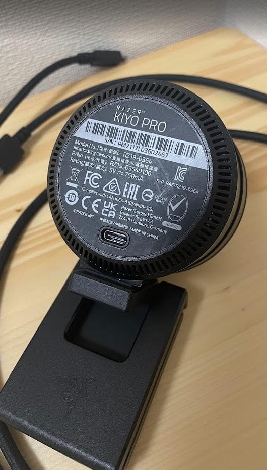 Webカメラ Razer Kiyo Pro RZ19-03640100 webcam