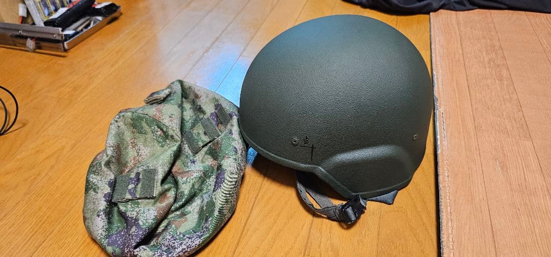 中国人民解放軍 QGF-19 大号 防弾ヘルメット　ケブラー　訳アリ品
