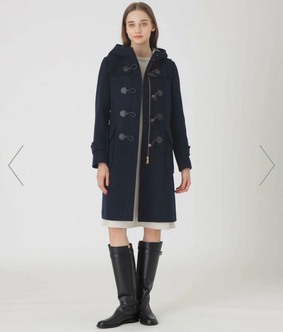 BLUE LABEL パイルメルトンダッフルコート