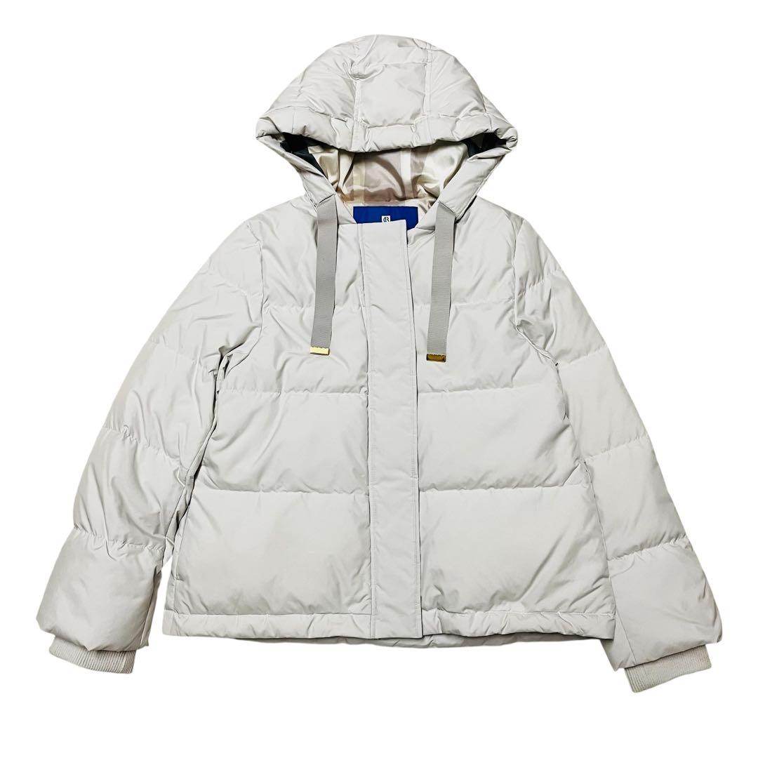 極美品✨　ブルーレーベルクレストブリッジ リサイクルタフタショートダウンコート