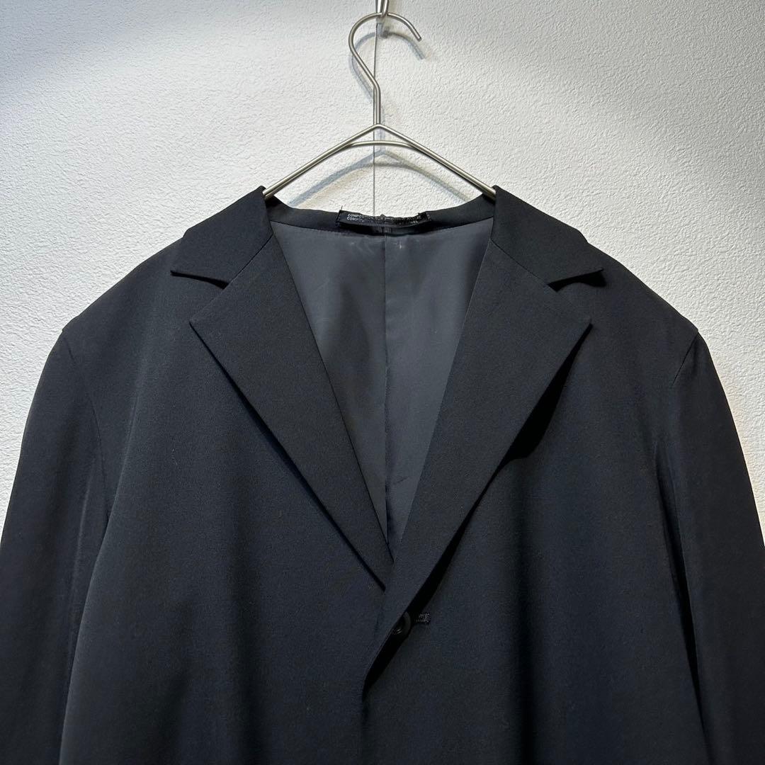 希少 美品 ワイズ ヨウジヤマモト ウール 変形 デザイン チェスターコート 3