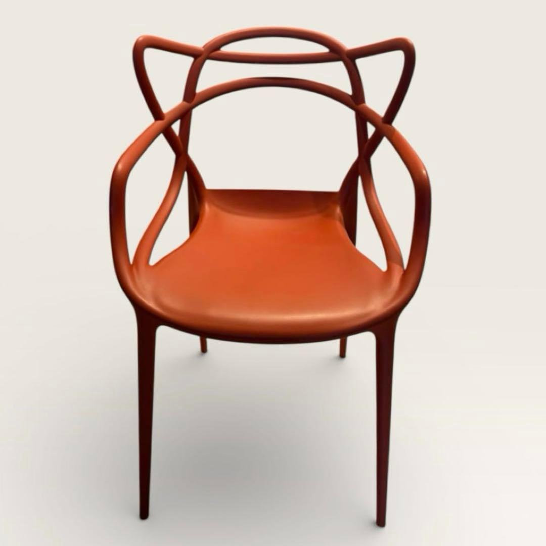 カルテル【Kartell】 椅子 マスターズ MAS-5865 ラスティオレンジ