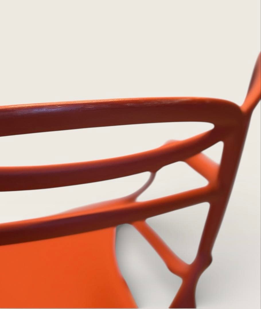 カルテル【Kartell】 椅子 マスターズ MAS-5865 ラスティオレンジ