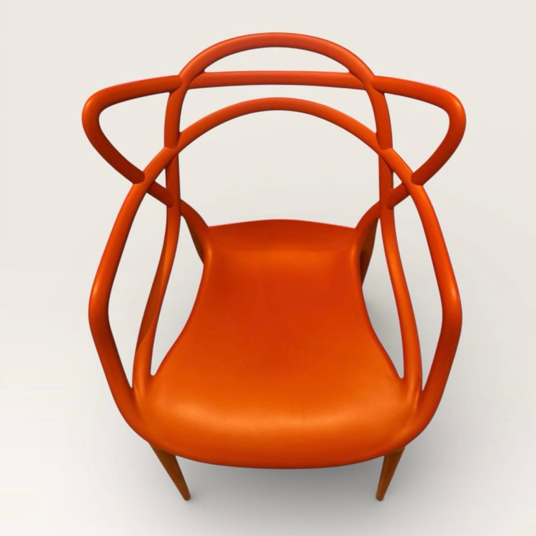 カルテル【Kartell】 椅子 マスターズ MAS-5865 ラスティオレンジ