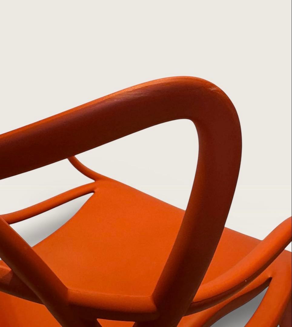 カルテル【Kartell】 椅子 マスターズ MAS-5865 ラスティオレンジ