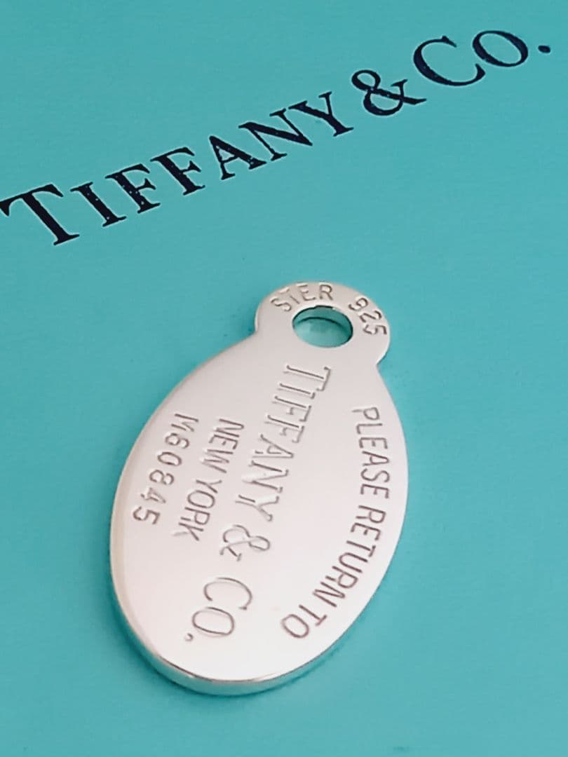 美品 TIFFANY ティファニー リターントゥ オーバルペンダント トップのみ