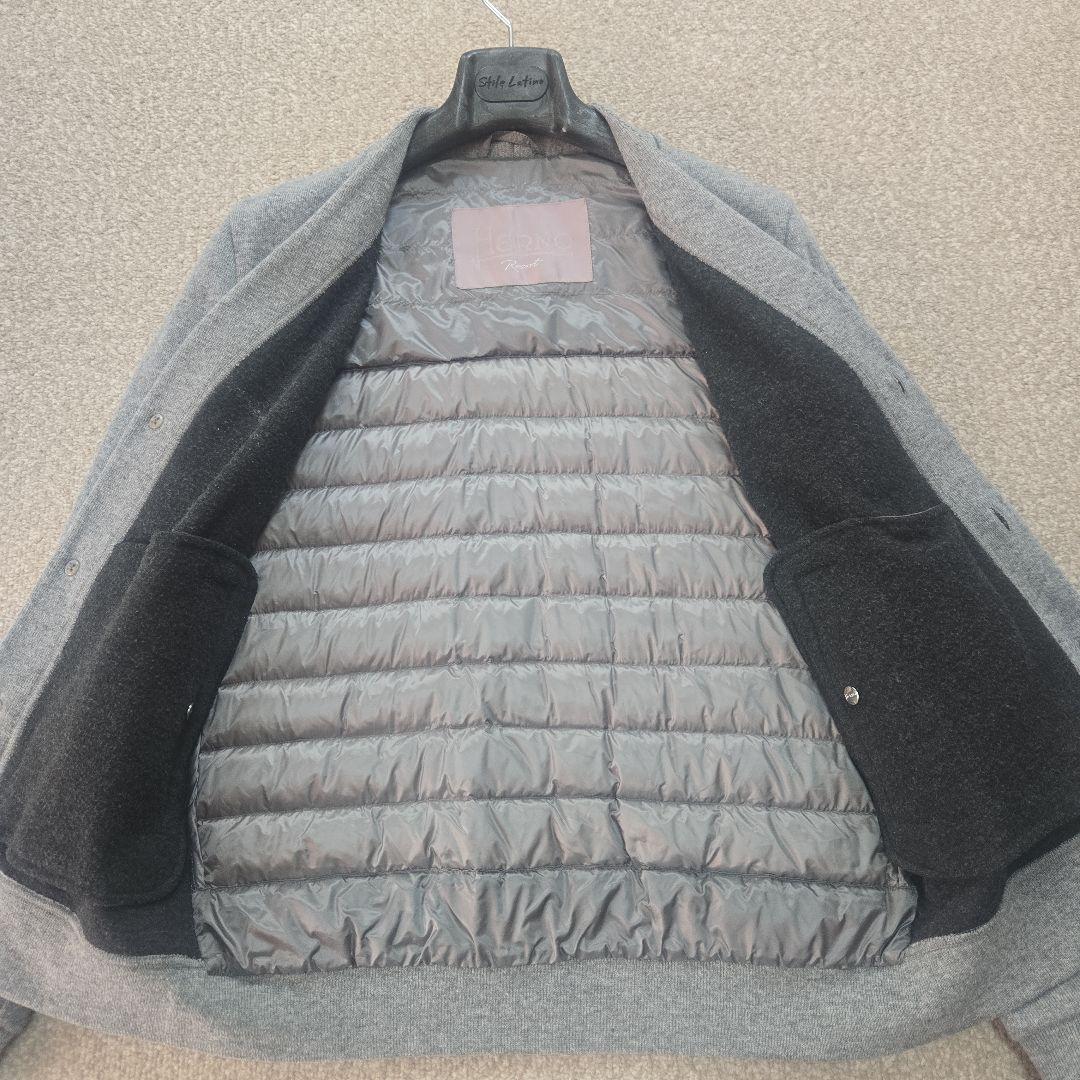 超美品【HERNO/ヘルノ】 ダウン カーディガン