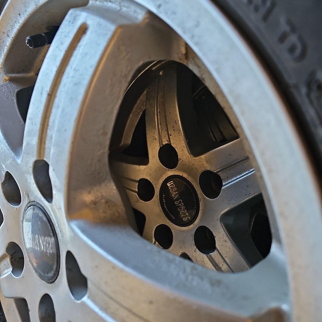 15インチ　スタッドレスタイヤ付ホイール　4本　15×5j　114.3　BS