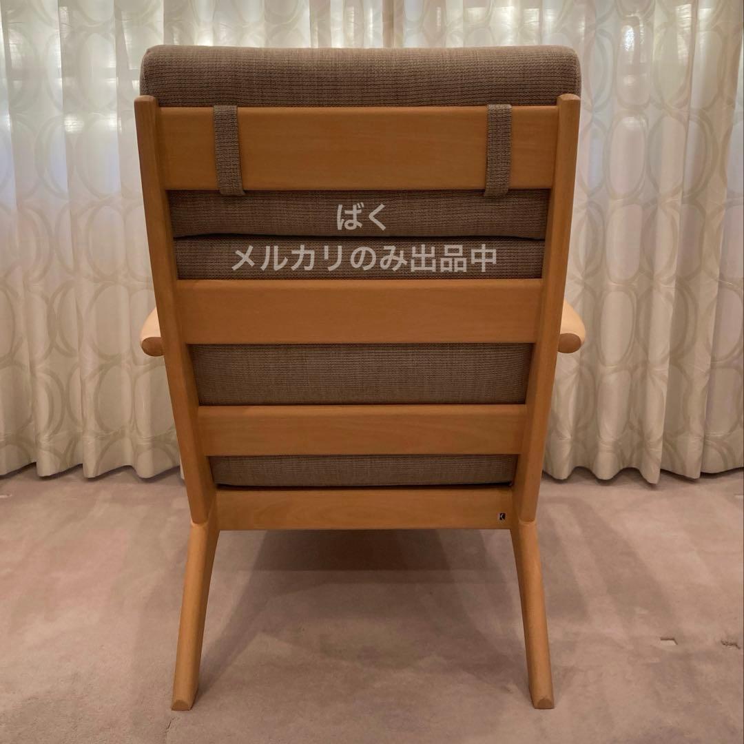 飛騨産業 VIOLA 1人掛け ソファ ホワイトオーク オイル仕上げ