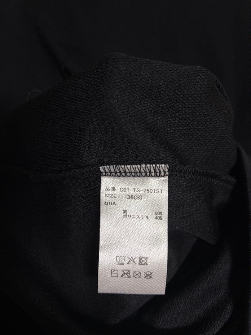 新作　CRONOS ブラック Tシャツ Sサイズ