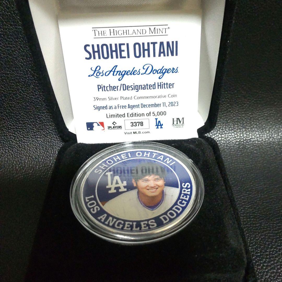 MLB公式ライセンス品 大谷翔平選手 2023年ドジャース入団記念