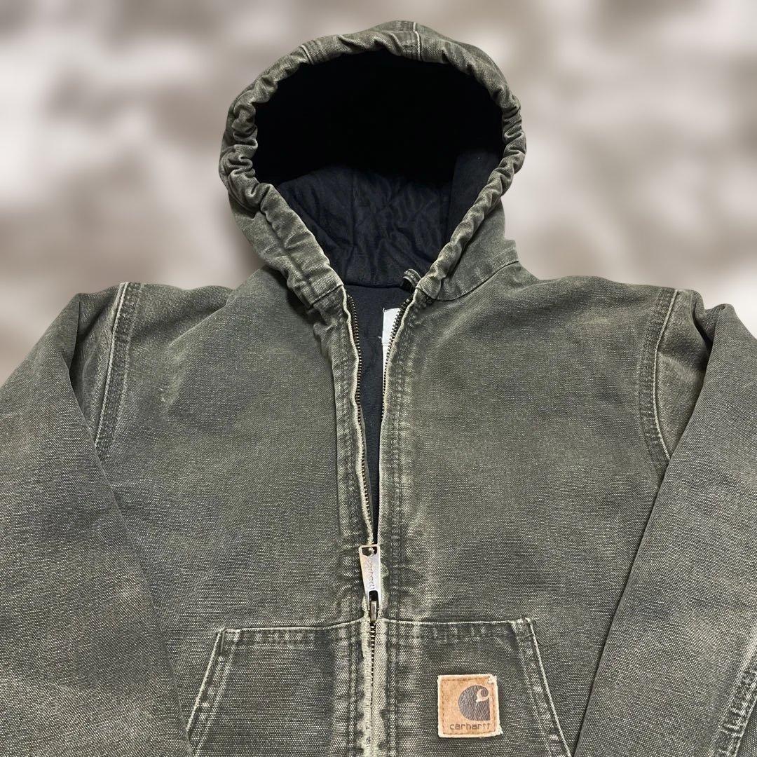 か*か様 Carhartt アクティブジャケット モスグリーン　サイズ L
