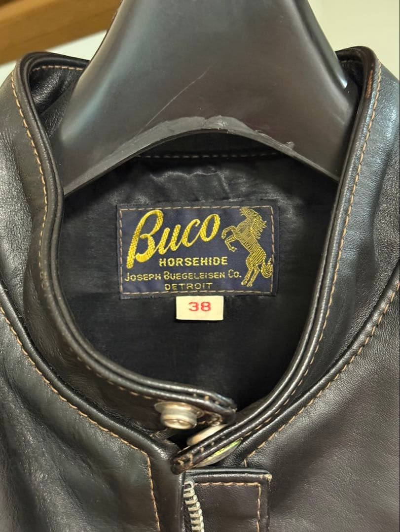 リアルマッコイズ BUCO J100 パット入り ライダース ブコ
