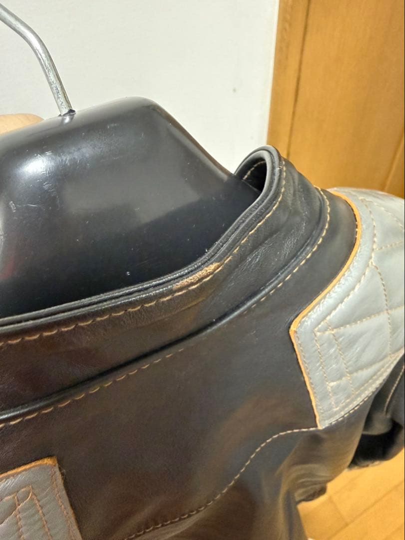 リアルマッコイズ BUCO J100 パット入り ライダース ブコ
