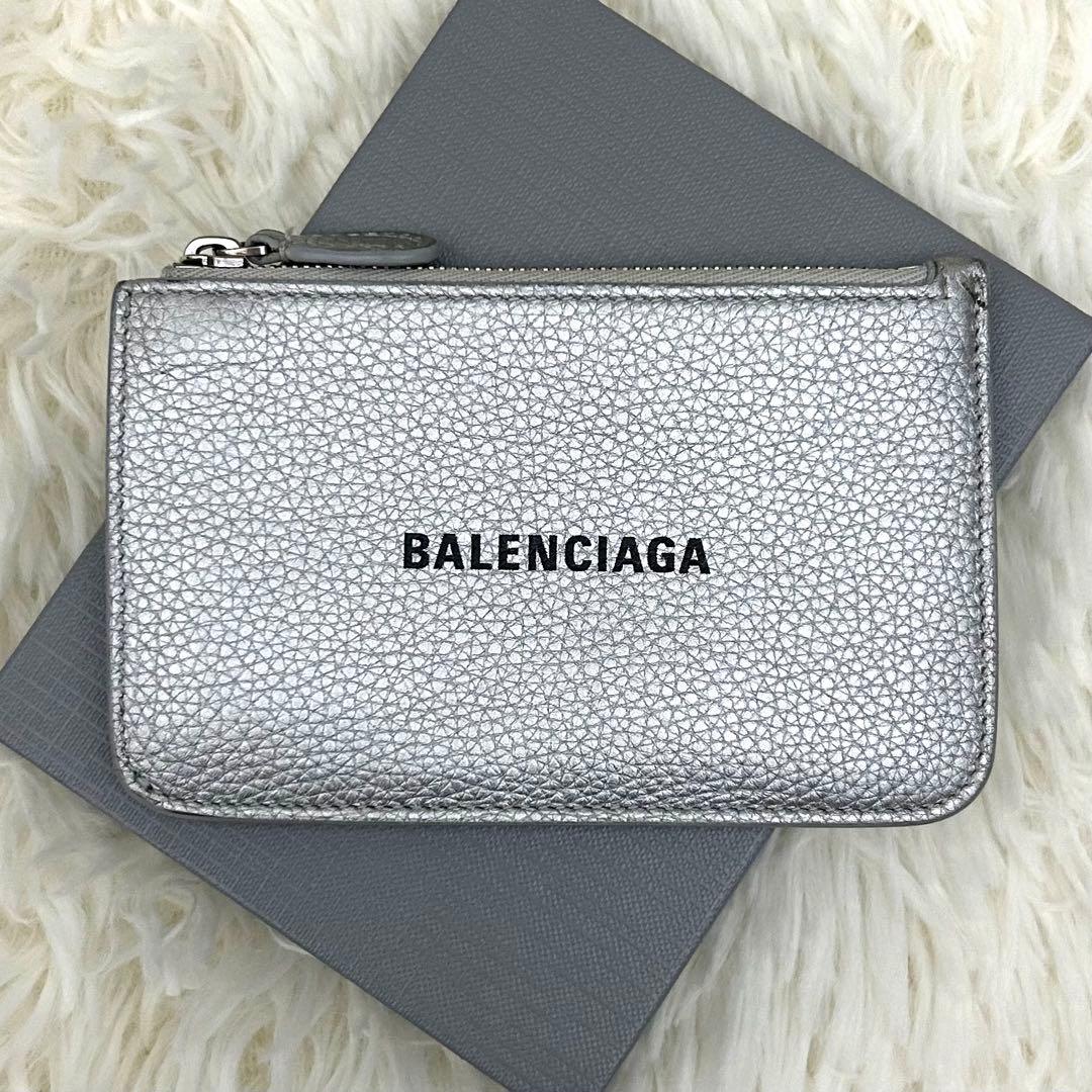 【極美品】BALENCIAGA レザー カードケース カード入れ パスケース