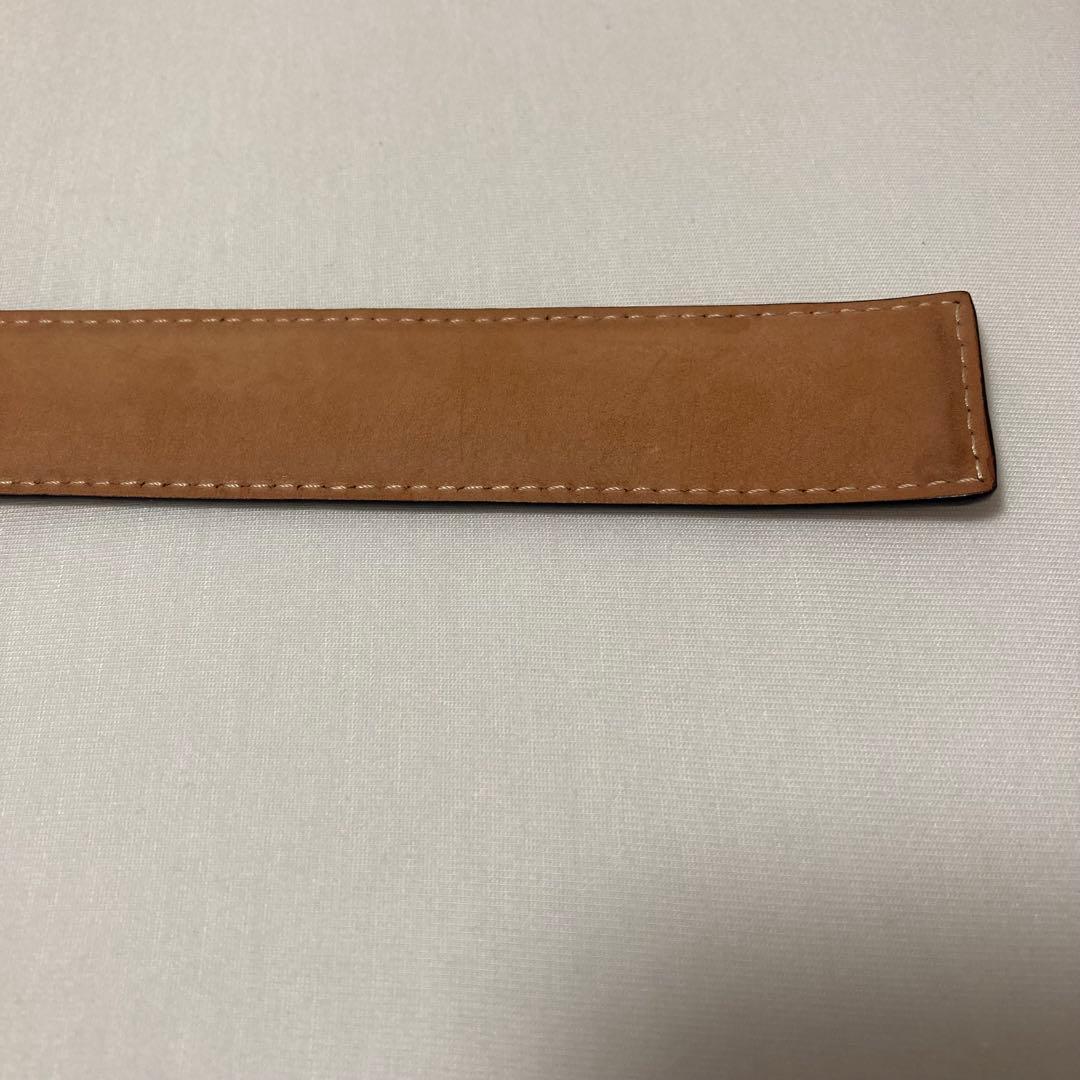 LOEWE ロエベ　スラップブレスレットスモール　カーフ　タン
