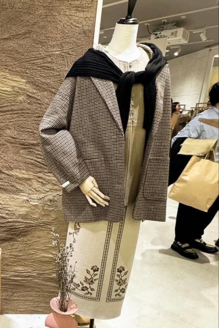 eaphi SCARF MOTIF KNIT SKIRT サイズ1