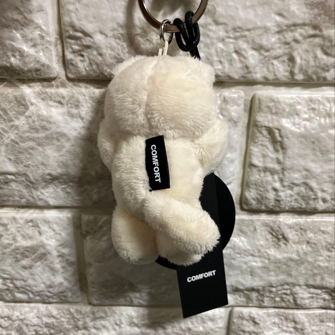 COMFORT MUNK KeyRing ぬいぐるみ キーホルダー　アイボリー