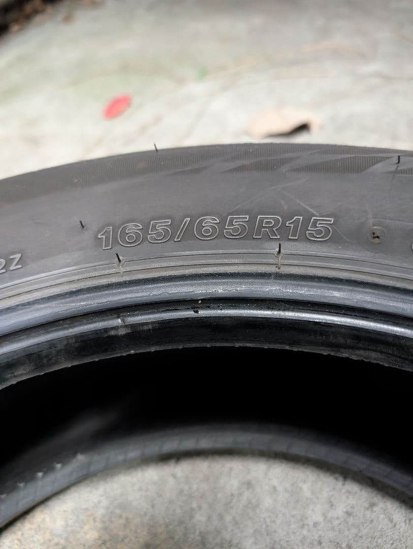 【22年製】165/65R15冬タイヤ4本セット※説明欄必須※