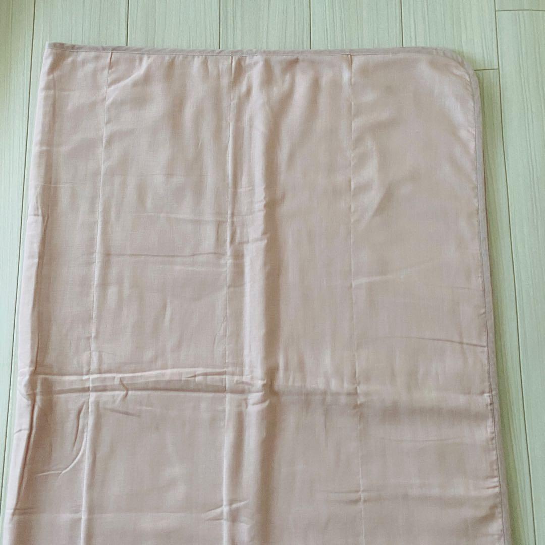 ☆訳あり☆ 新品 ガーゼケット 1枚 日本製 シングル ピンク 希少品 裏面麻混
