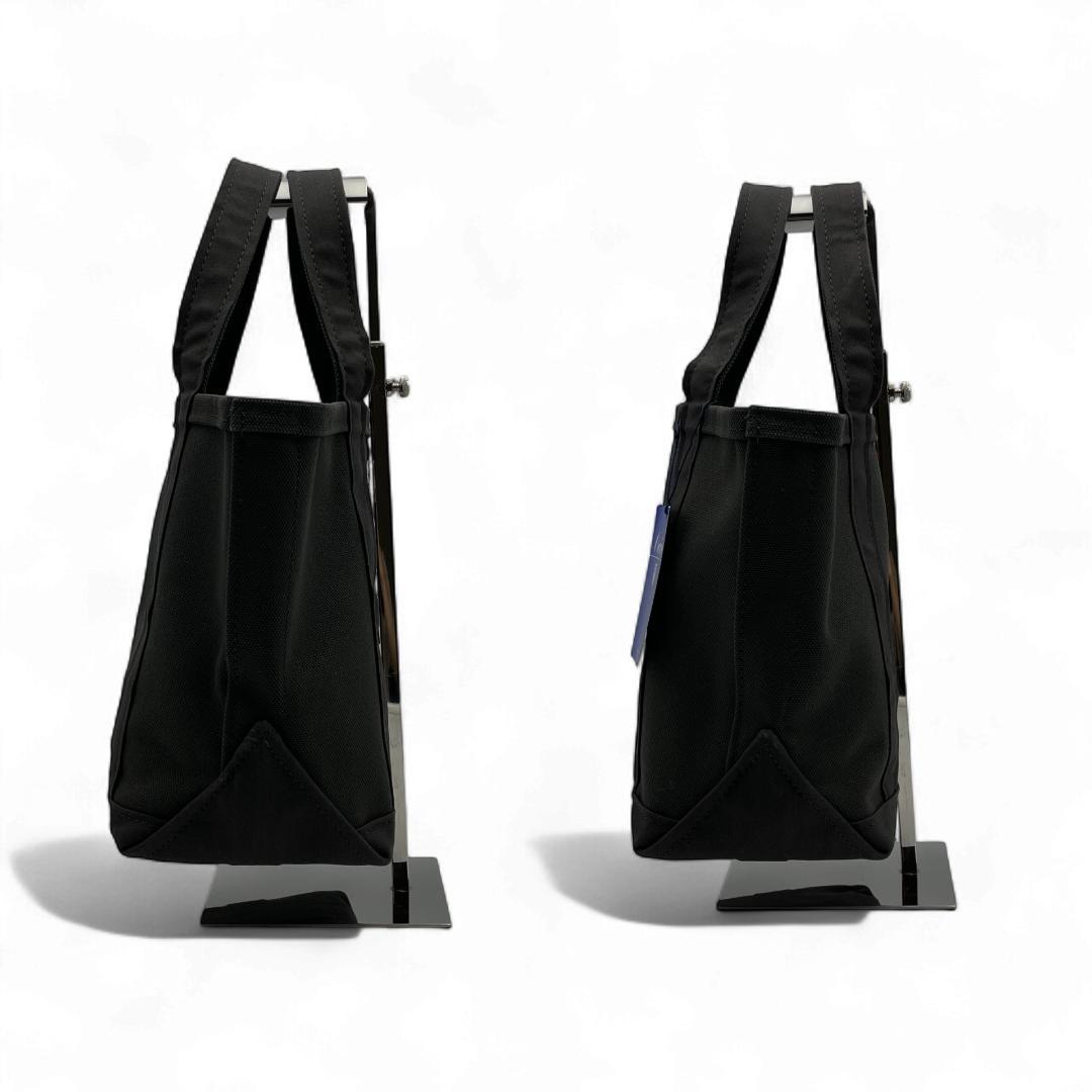 美品 ORCIVAL トートバッグ キャンバス ブラック タグ付き Sサイズ