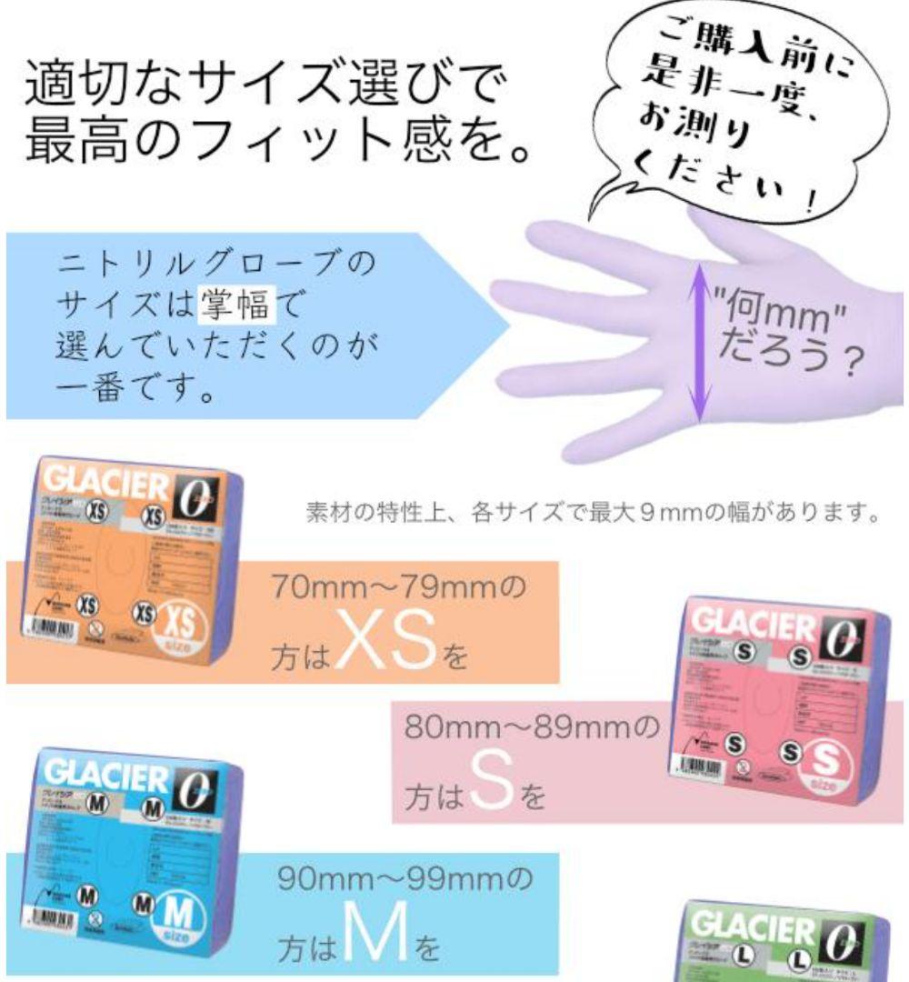 使い捨て極薄手袋 サイズＭ 2250枚Ｓサイズ2250枚