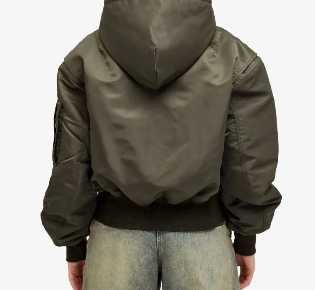 ジャケット・アウター Entire Studios Broad hooded bomber M