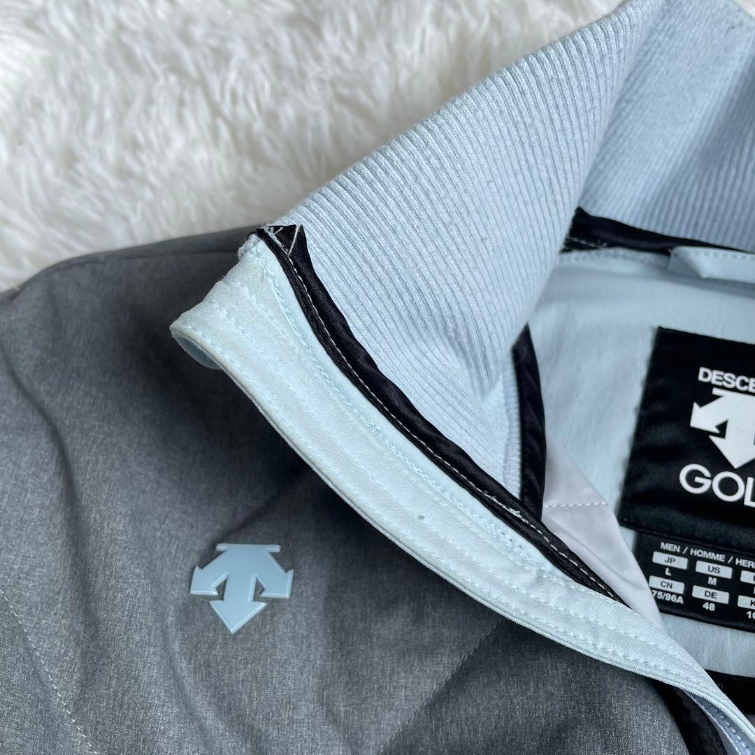 美品　デサント　ツートンカラー　中綿　ダウン　ジャケット　コート